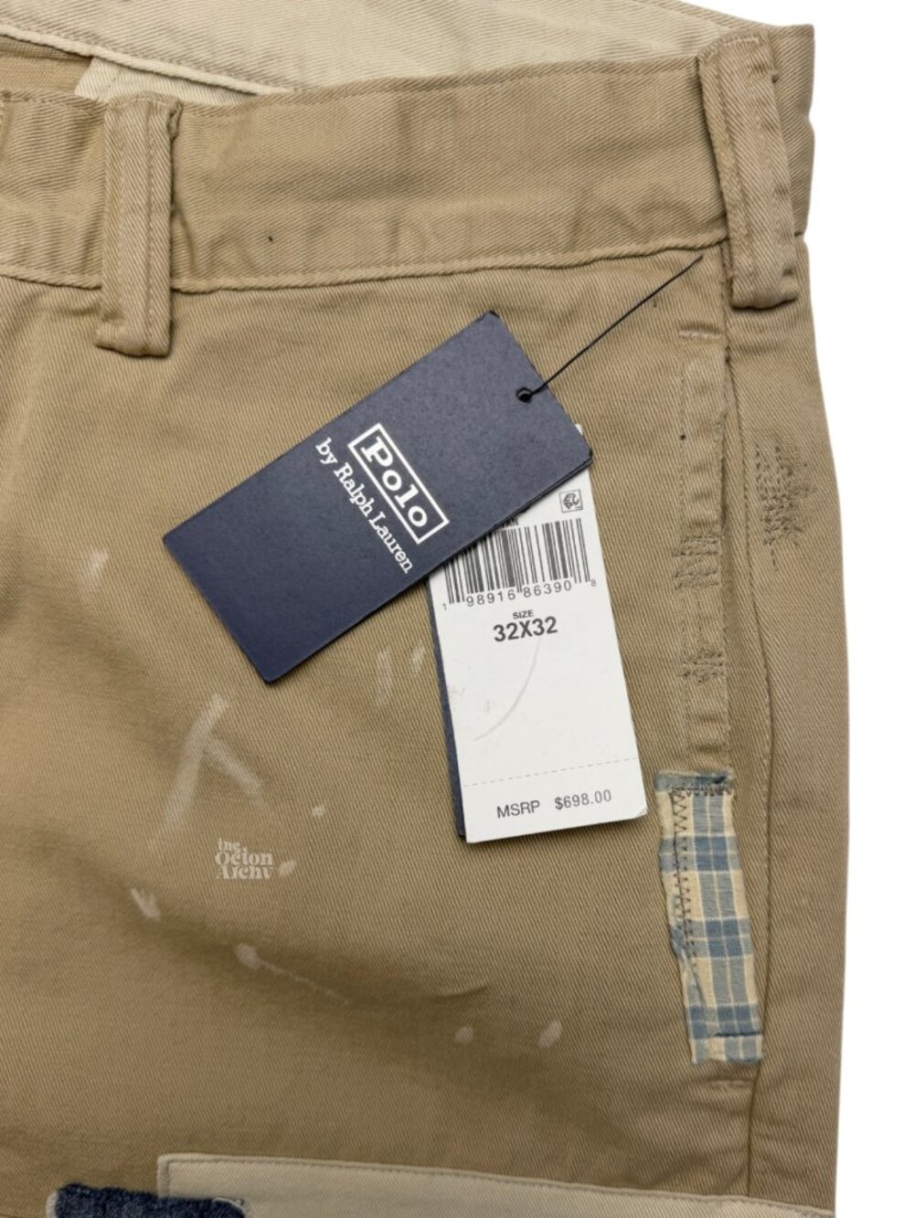 Size 32 x 32 Polo Country x Polo Ralph Lauren The Big Chino-Tan 710P05259001 NWT - Picture 11 of 12